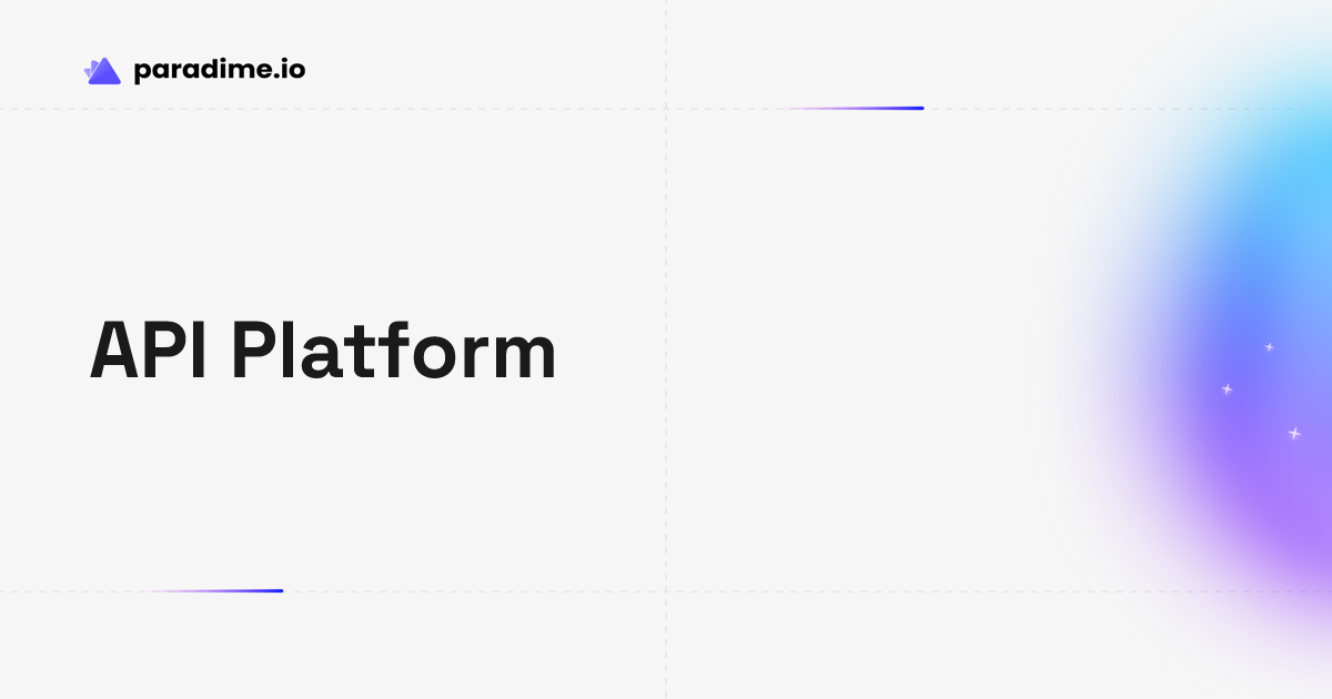 API Platform | Paradime